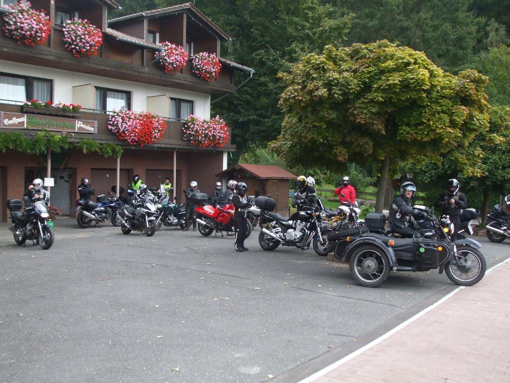 Landgasthof Waldfrieden Wildensee Exterior foto